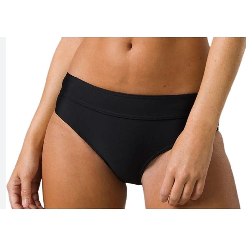 NWT prAna ramba bottom black full coverage XL bikini